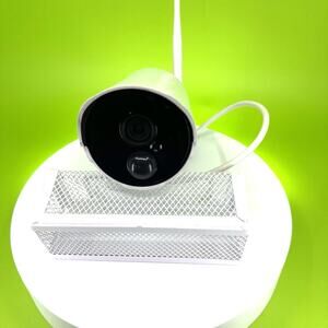 IP Plug In 1080p Cameras with 2-Way Audio and Audio Alerts - 2 Pack - White